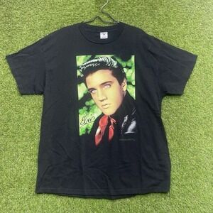 Vintage Elvis Presley Shirt Mens XL Delta Tag Pro Weight 1999 Music Band Tee
